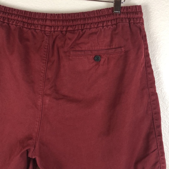 MR P. Slub Linen and Cotton Blend  Drawstring Short Sz 34 - Picture 9 of 11